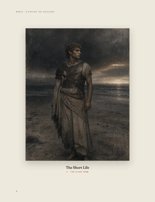 The Short Life, second plate in the folio.