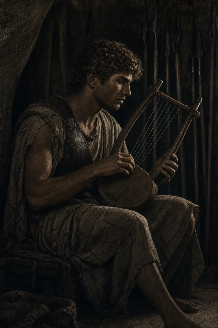 The Lyre Among Spears